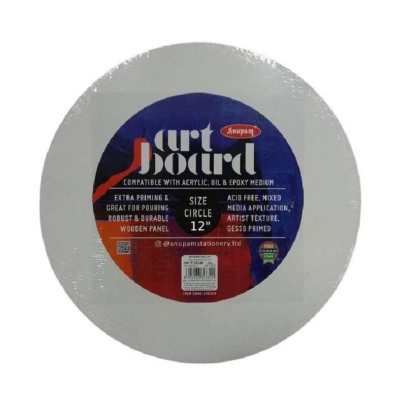 Anupam Art Board Circle 12 Inch Round Drawing Board