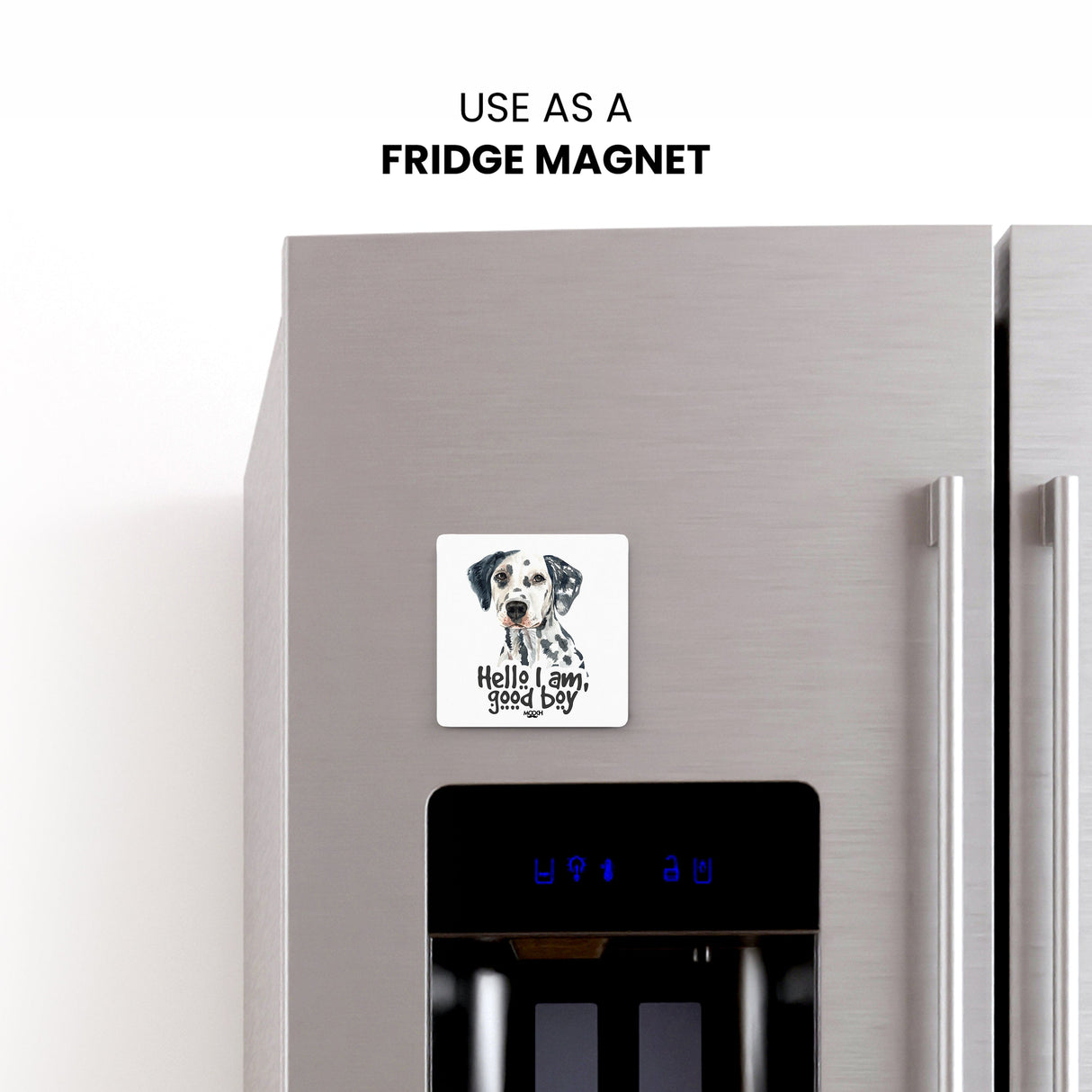 Mooch Magnetic Coaster - Hello I Am Good Boy Mooch