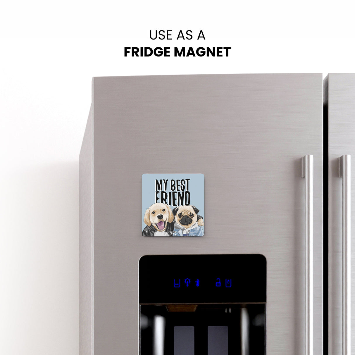 Mooch Magnetic Coaster - My Best Friend