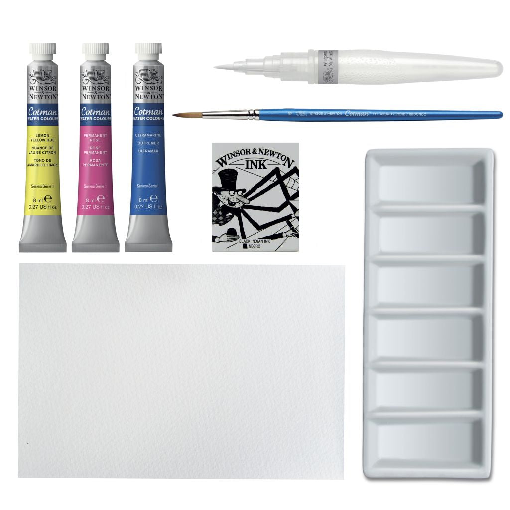 Winsor & Newton Cotman Watercolour Postcard Gift Set