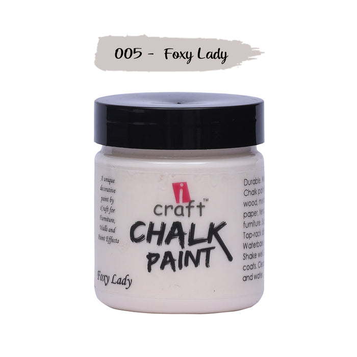 ICRAFT CHALK PAINTS 100 ML FOXY LADY SHADE
