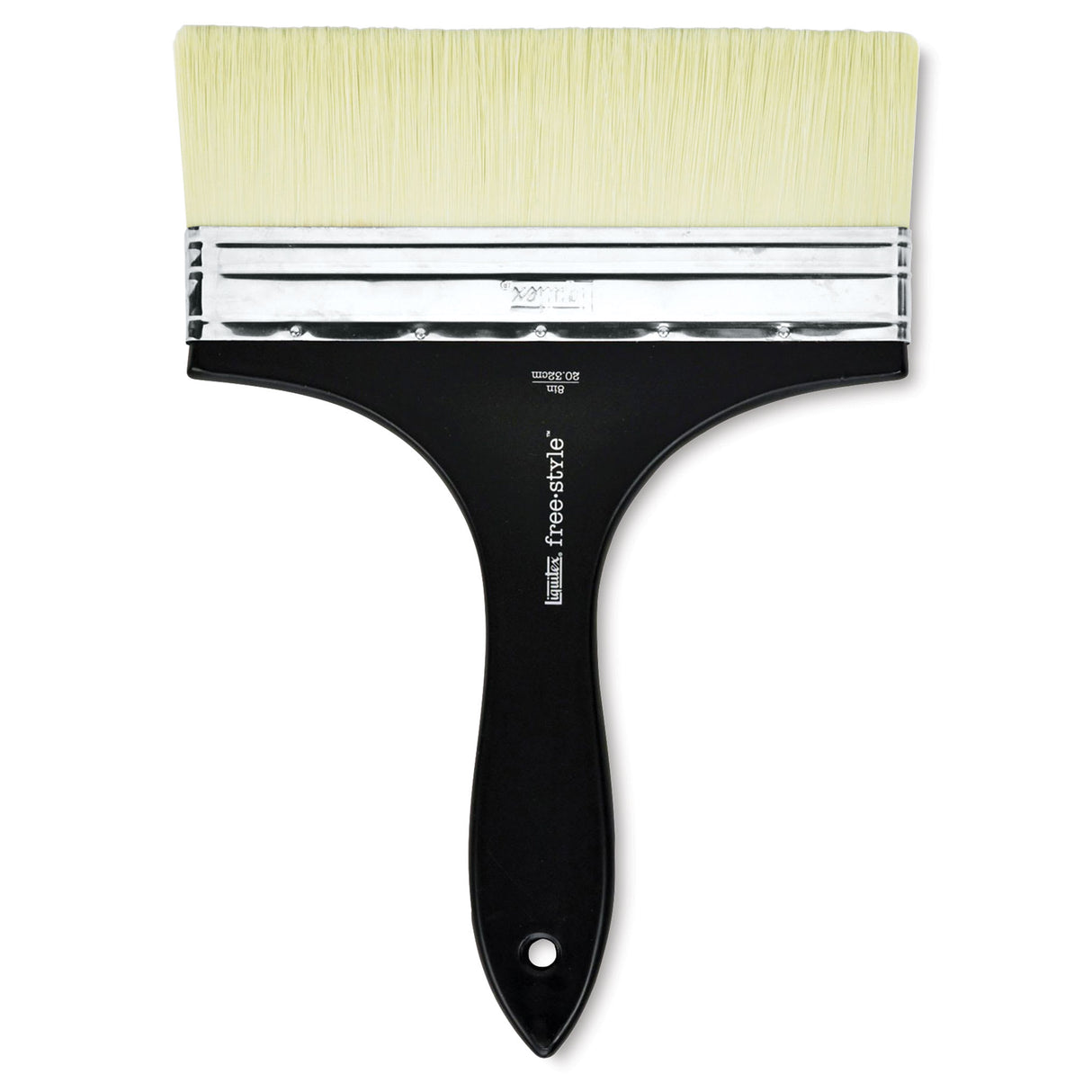 Liquitex Freestyle Broad Flat Brush Short Handle 8in