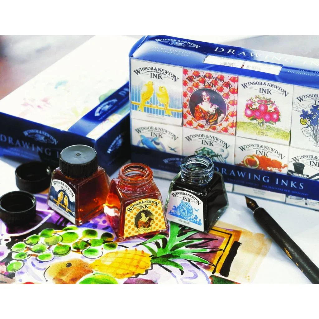 Winsor & Newton Drawing Inks - Henry Collection Inks Set