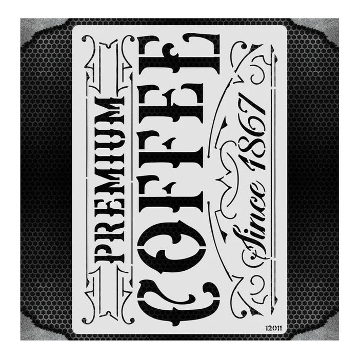 Icraft Multi Surface Plastic Stencil A4 12011