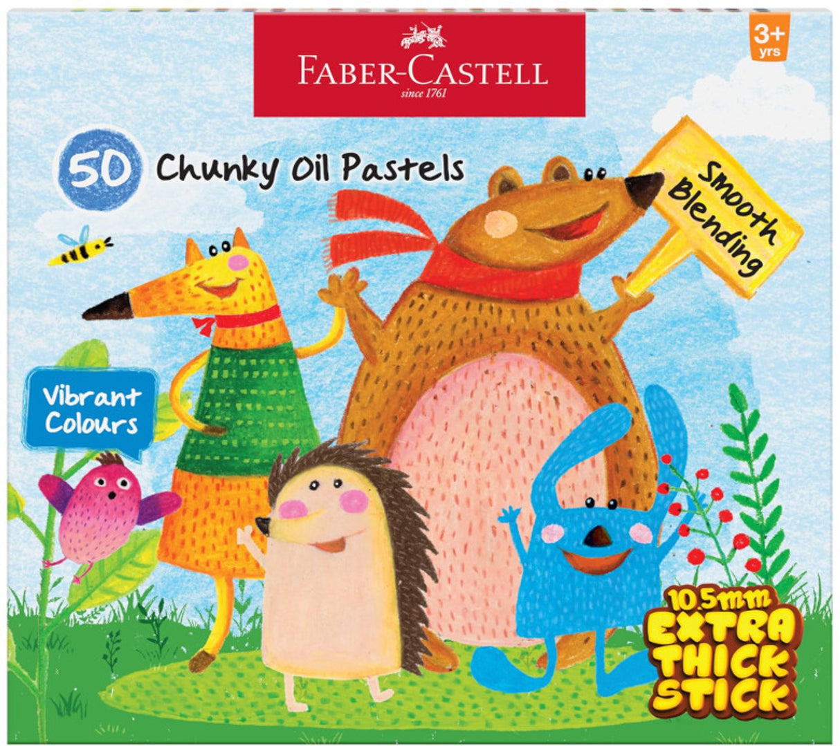 Faber Castell 50 Chunky Oil Pastels