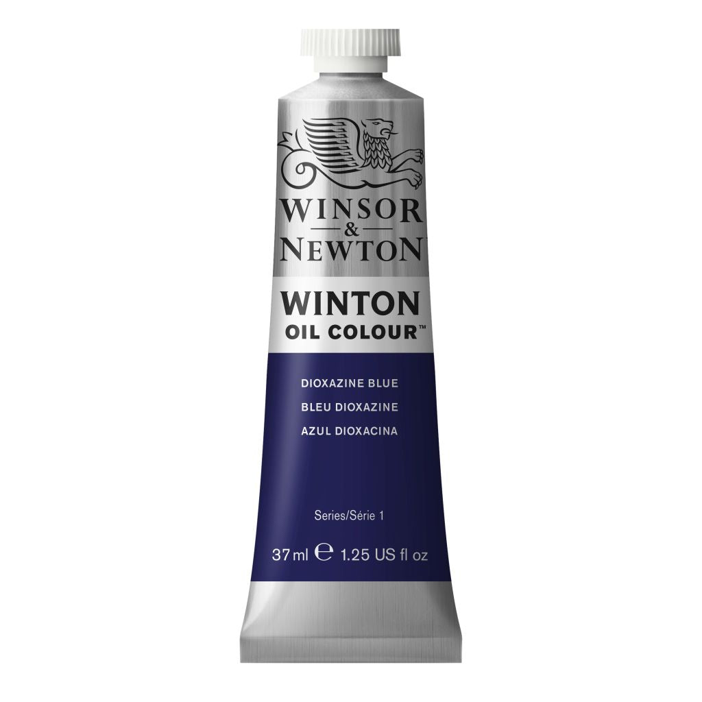 Winsor & Newton Winton Oil Colour 37ml – Dioxazine Blue (406) – Series 1