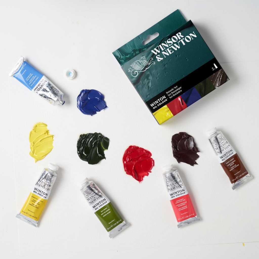 Winsor & Newton Winton Oil Colour Botanic Set 5x37ml