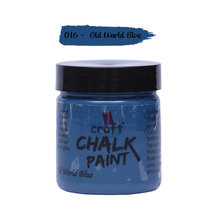 ICRAFT CHALK PAINTS 100 ML OLD WORLD BLUE SHADE