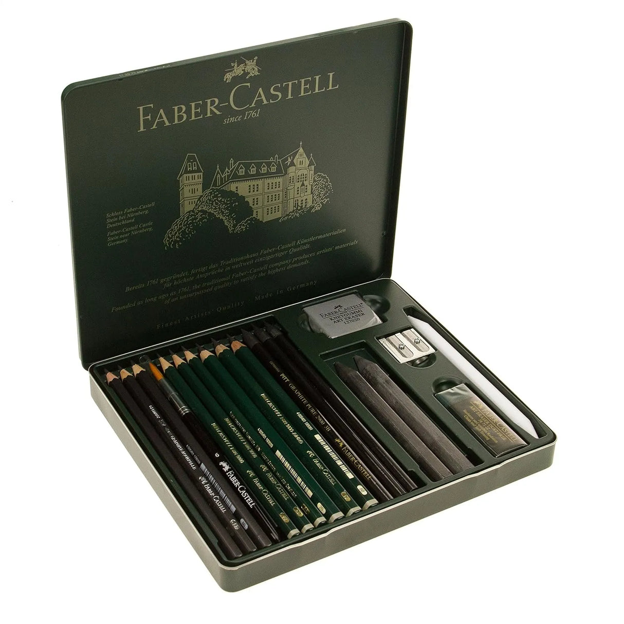 Faber-Castell Pitt Graphite Set Pack of 19 Drawing Kit