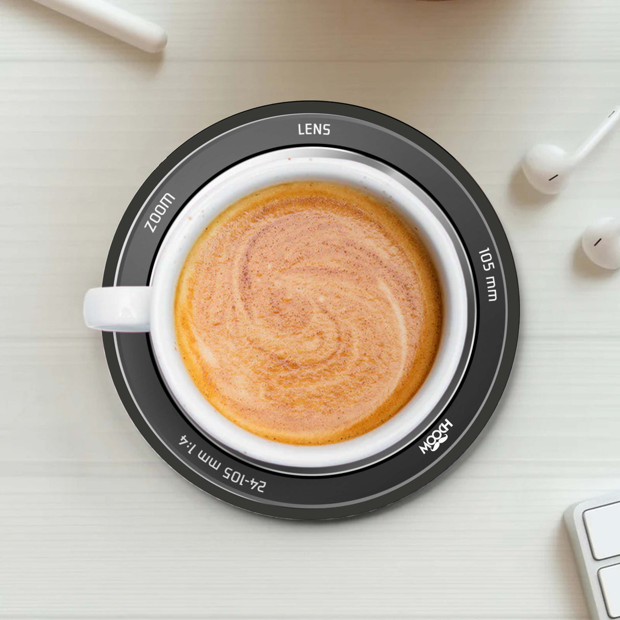 Mooch Magnetic Coaster - Lens Mooch