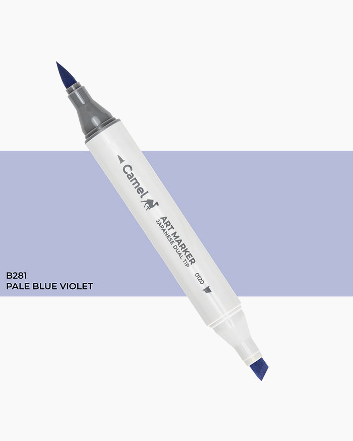 Camel Art Marker Azalea Purple Dual Tip Marker