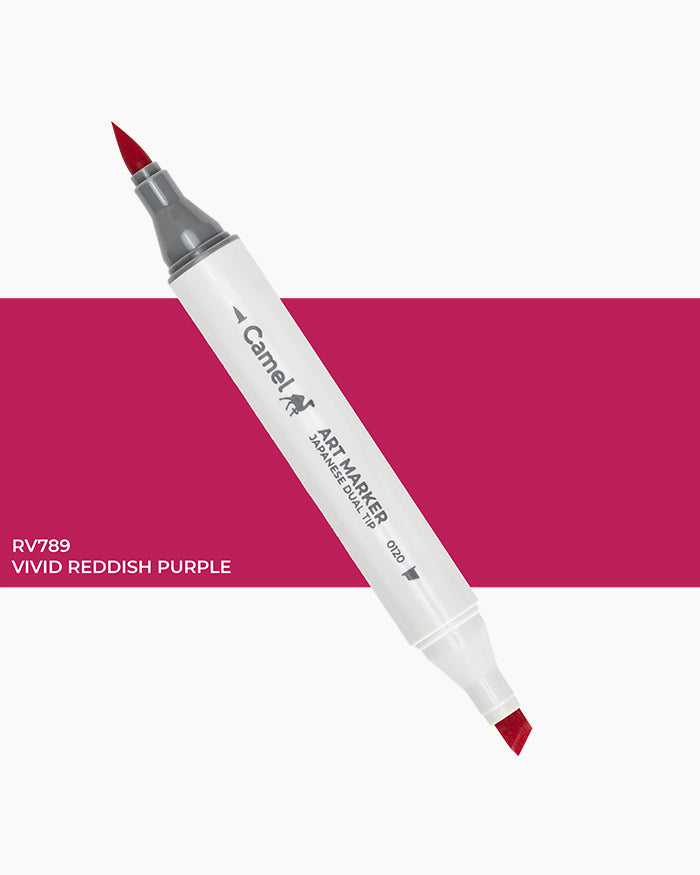 Camel Art Marker Azalea Purple Dual Tip Marker