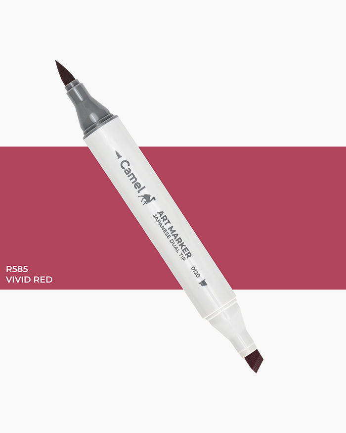 Camel Art Marker Azalea Purple Dual Tip Marker