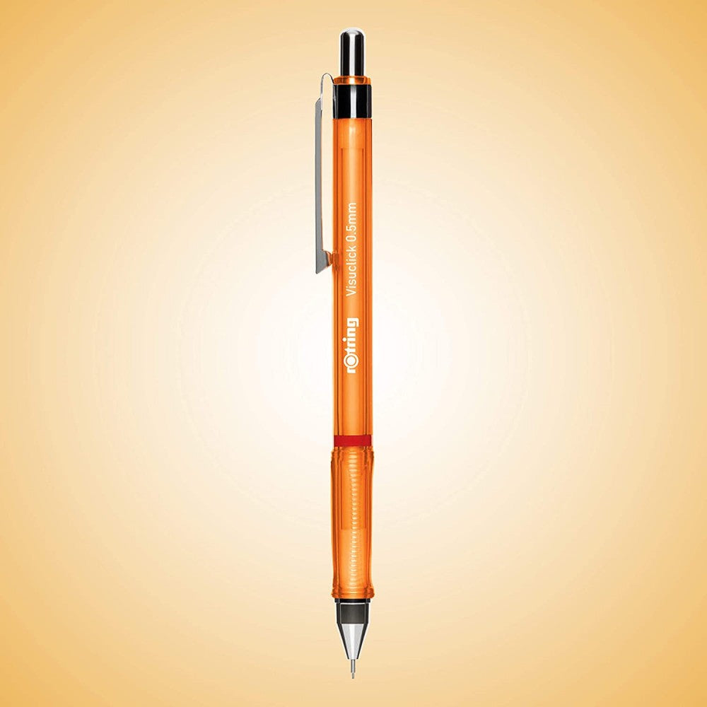 Rotring | Visuclick | Mechanical Pencil | 0.5 mm | Orange | 24 HB Leads Rotring