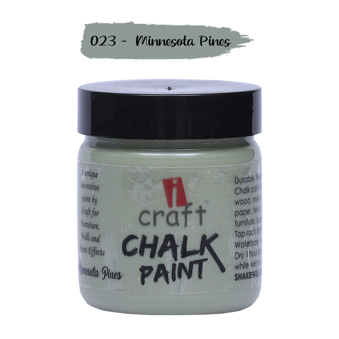 ICRAFT CHALK PAINTS 100 ML MINNESOTA PINES