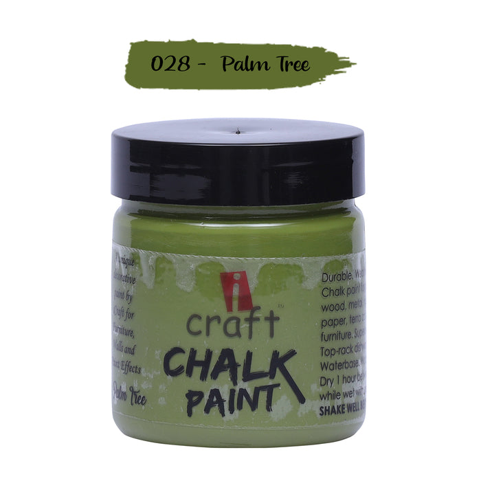 ICRAFT CHALK PAINTS 100 ML PALM TREE