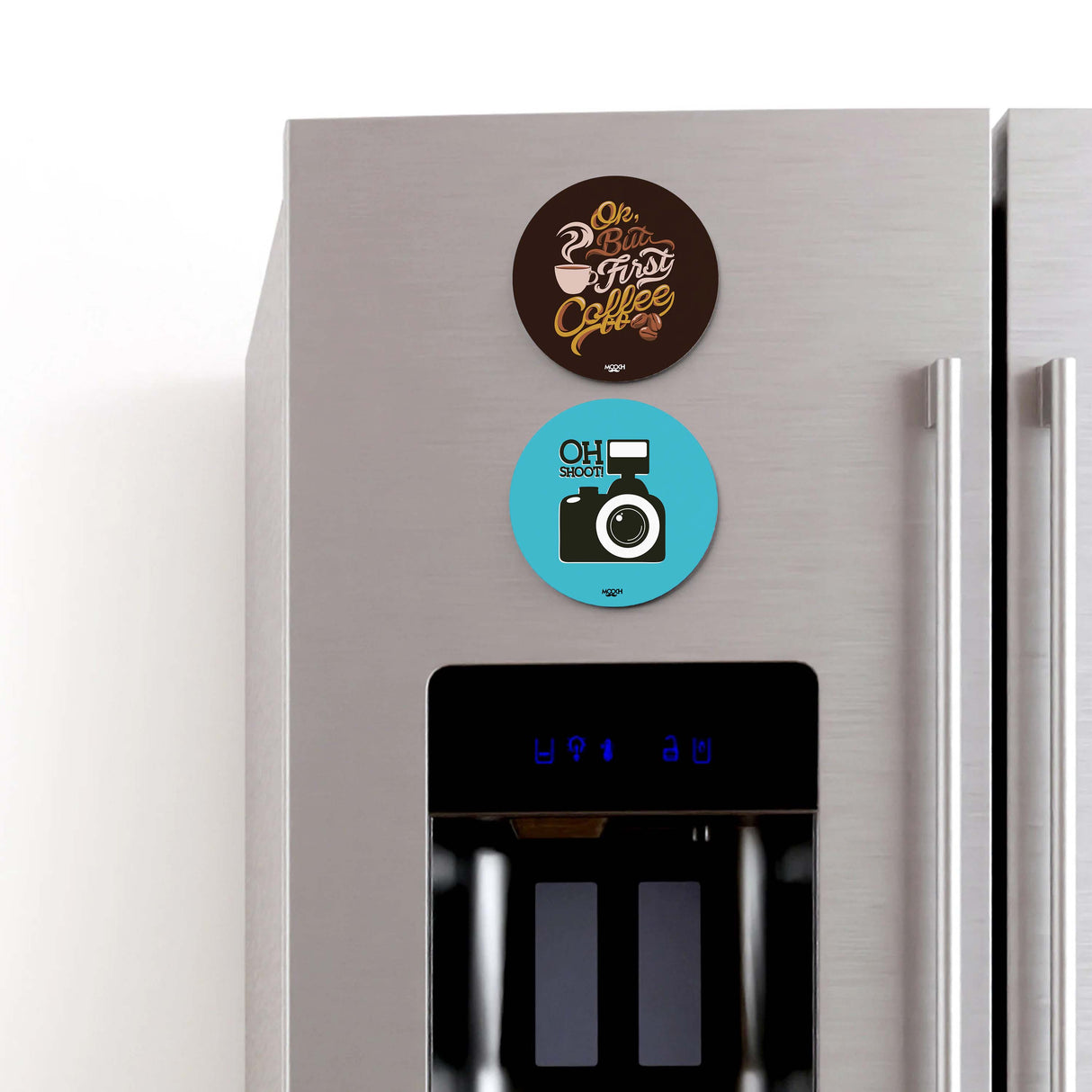 Mooch Magnetic Coaster - Ok But First Coffee