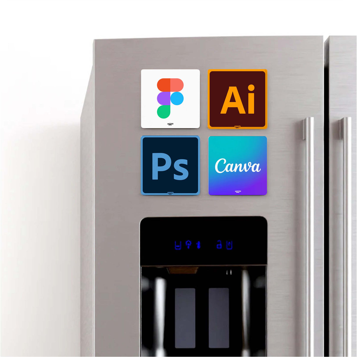 Mooch Magnetic Coaster - Software - Set Of 4