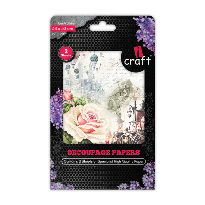 Icraft Decoupage Paper Pack 3004