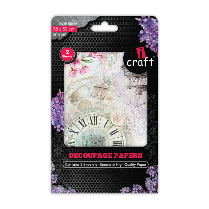 Icraft Decoupage Paper Pack 3006