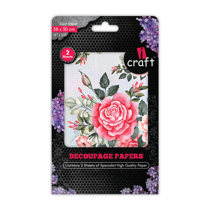 Icraft Decoupage Paper Pack 3007