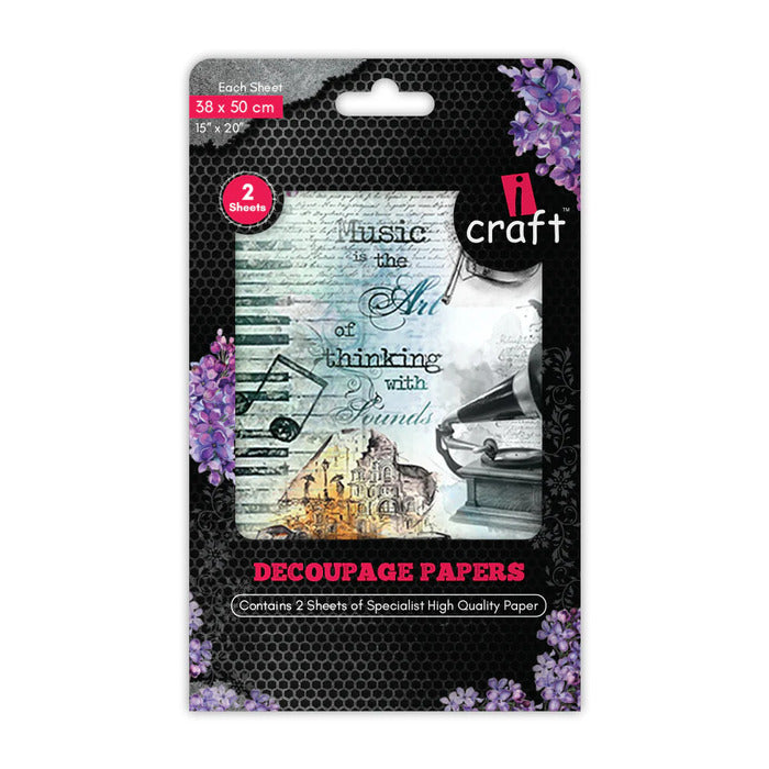Icraft Decoupage Paper Pack 3011