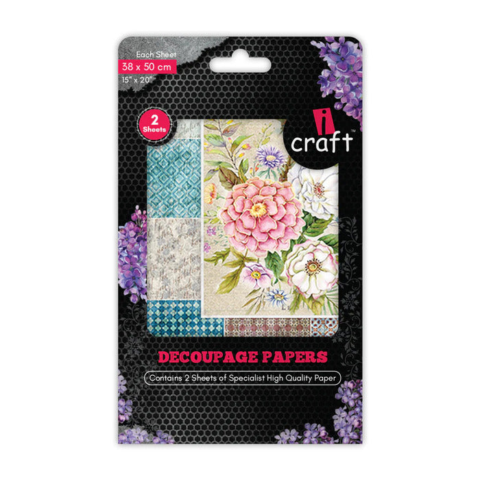 Icraft Decoupage Paper Pack 3012