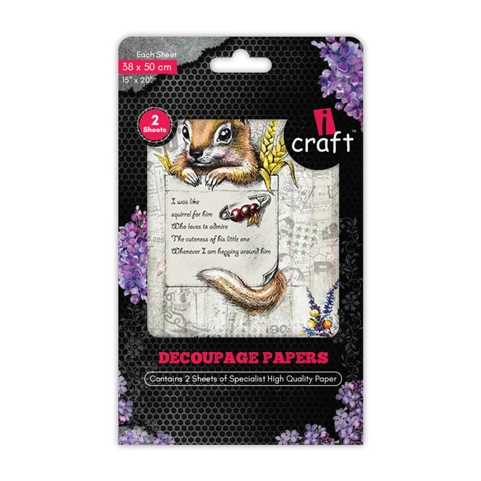 Icraft Decoupage Paper Pack 3024