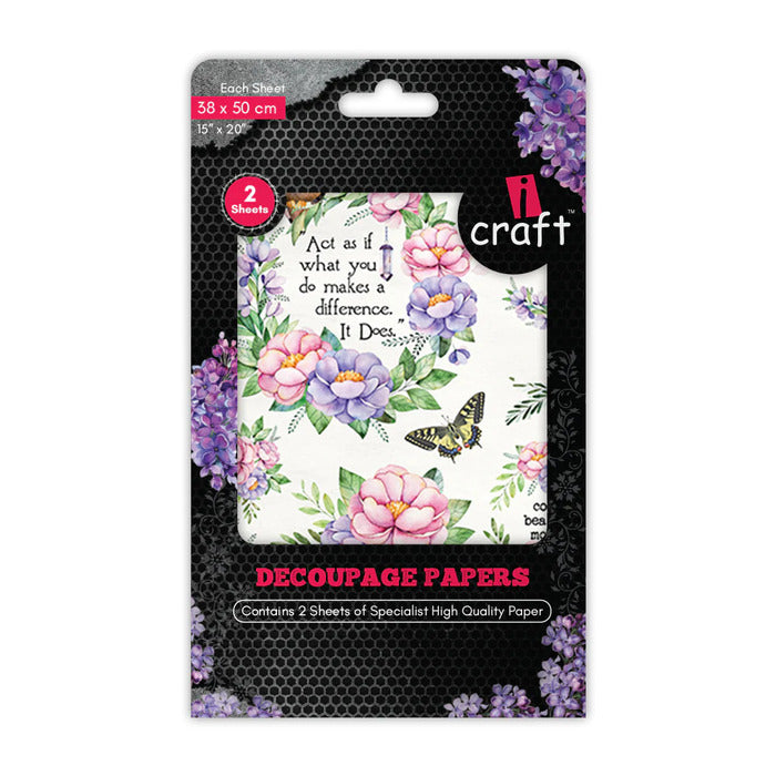 Icraft Decoupage Paper Pack 3030