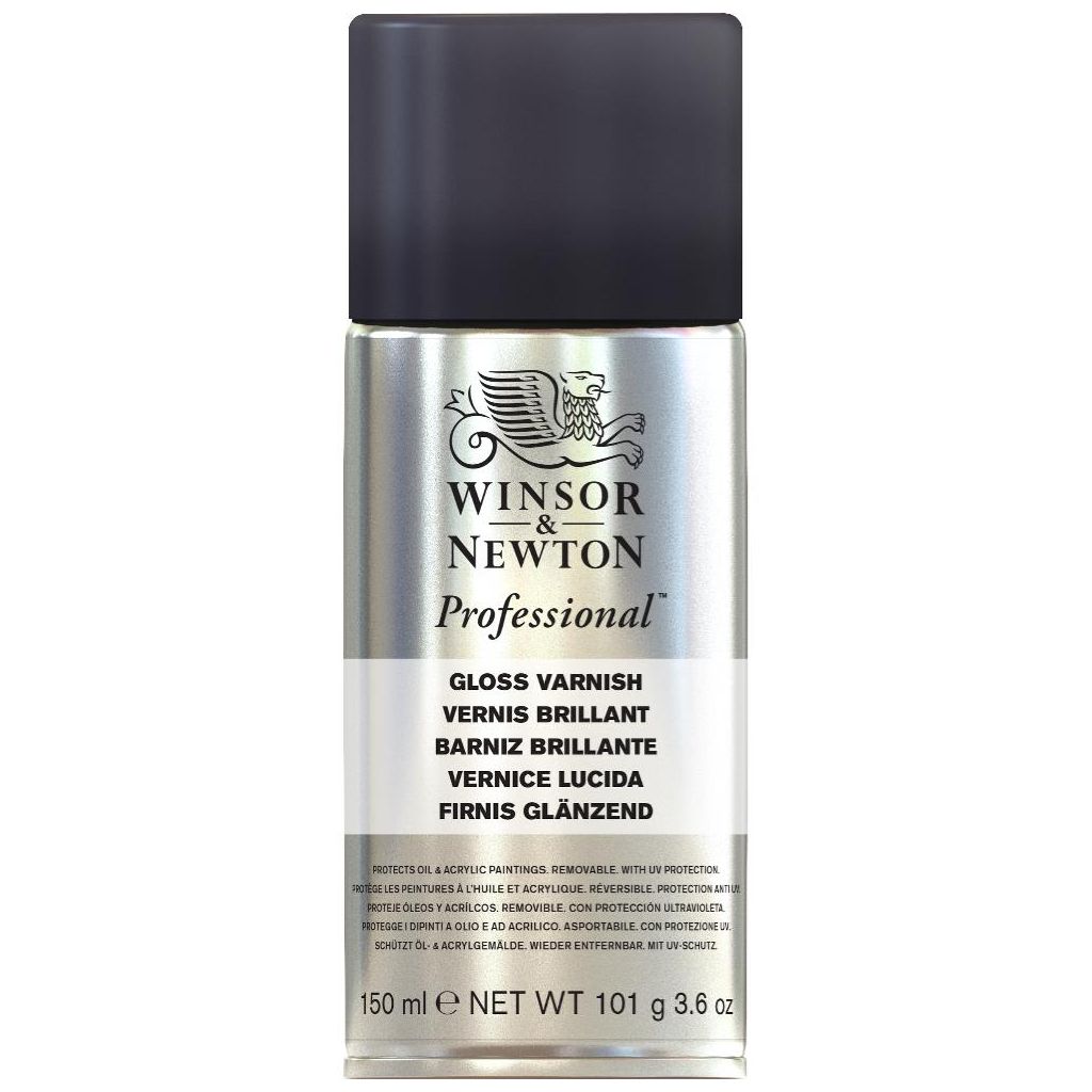 Winsor & Newton Professional Gloss Varnish Spray 150ml UV Resistant