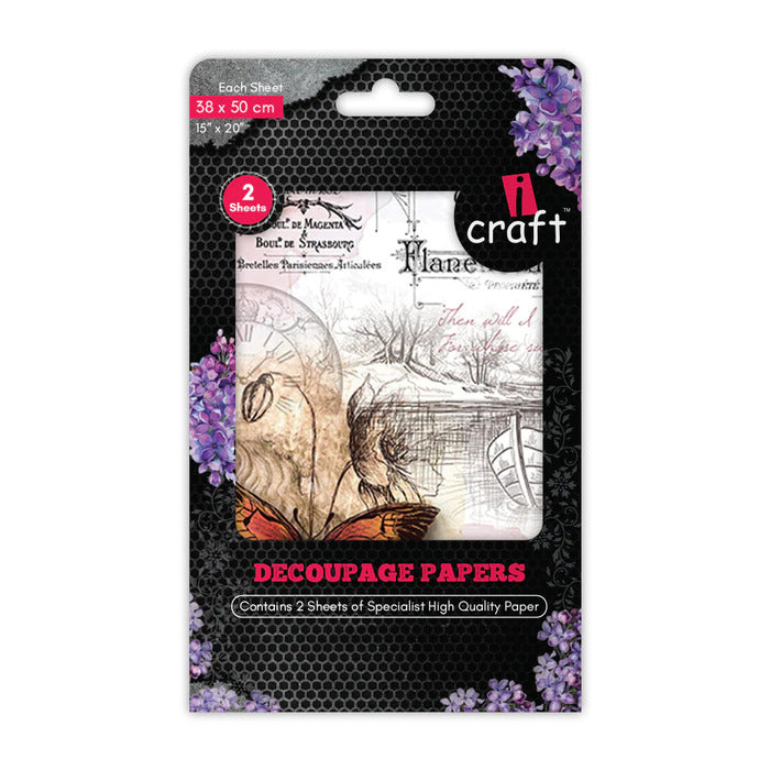 Icraft Decoupage Paper Pack 3038