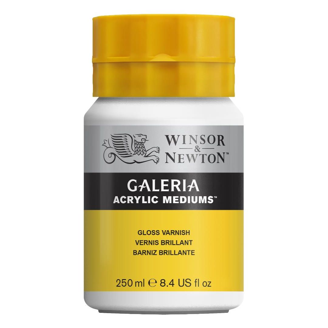 Winsor & Newton Galeria Gloss Varnish 250ml Acrylic Medium