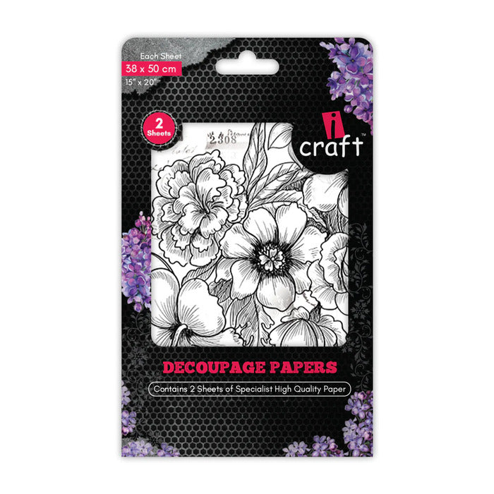 Icraft Decoupage Paper Pack 3042