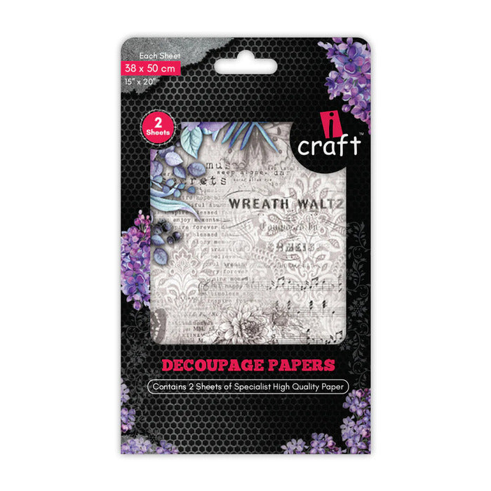 Icraft Decoupage Paper Pack 3045