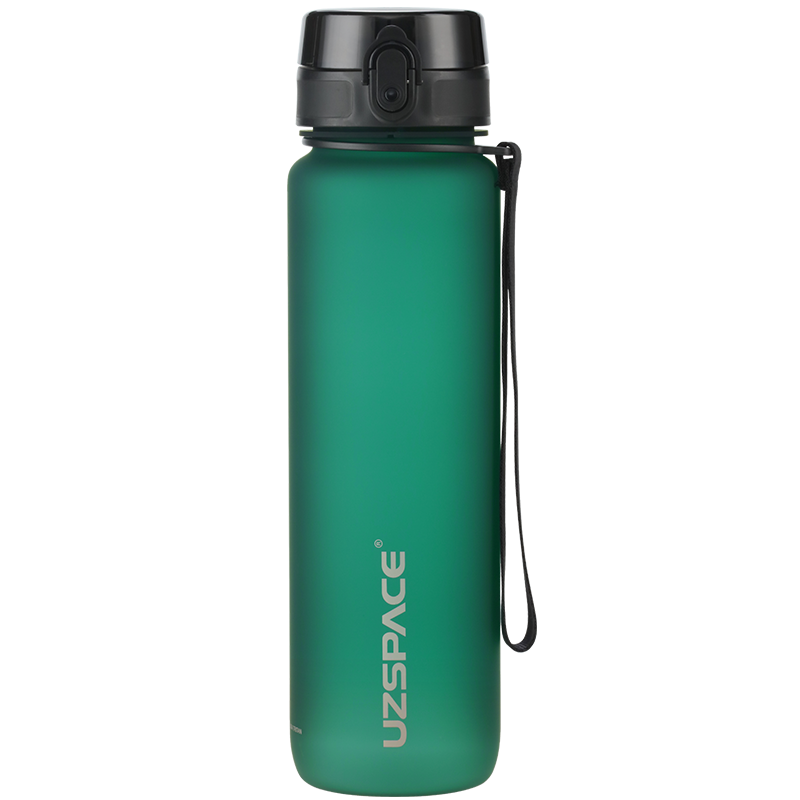 Uzspace Neon Frosted Tritan Water Bottle - 800ml, 1000ml