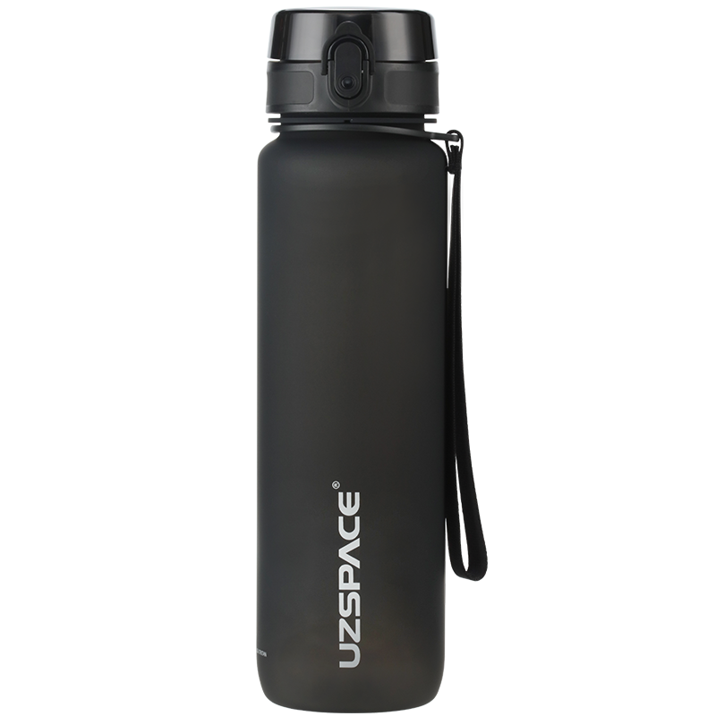Uzspace Neon Frosted Tritan Water Bottle - 800ml, 1000ml