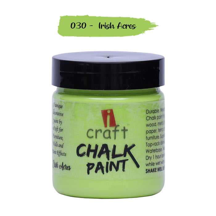 ICRAFT CHALK PAINTS 100 ML IRISH ACRES