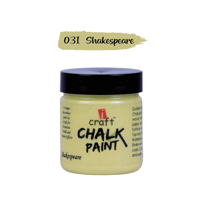 ICRAFT CHALK PAINTS 100 ML SHAKESPEARE