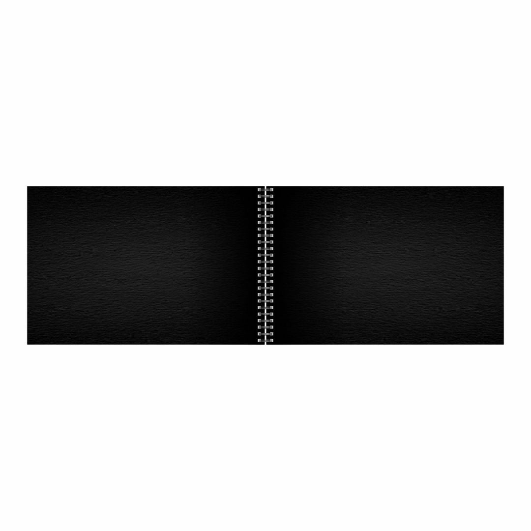 Anupam Black Watercolour Pad A4 250 GSM Wiro