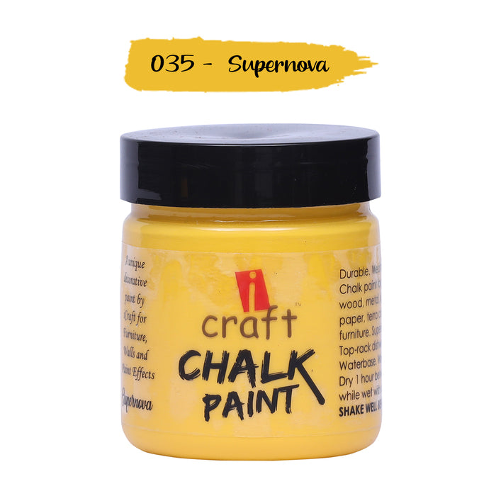 ICRAFT CHALK PAINTS 100 ML SUPERNOVA