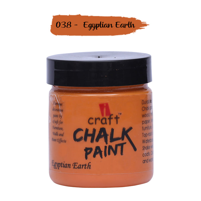 ICRAFT CHALK PAINTS 100 ML EGYPTIAN EARTH