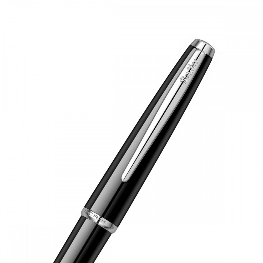 Scrikss | Vintage 33 | Rollerball Pen | Black-CT Scrikss