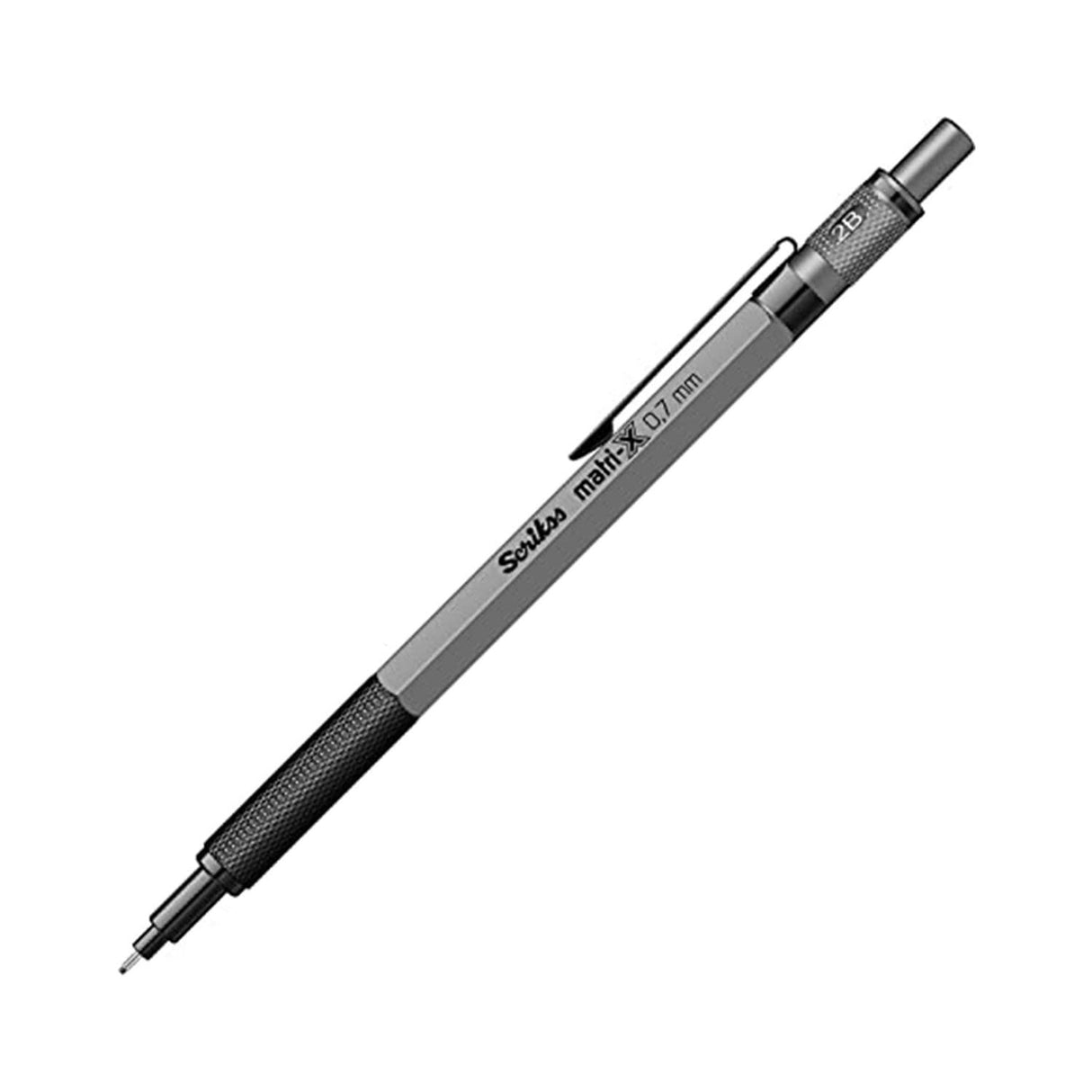 Scrikss | Matri-X | Mechanical Pencil | Matt Grey | 0.7mm Scrikss