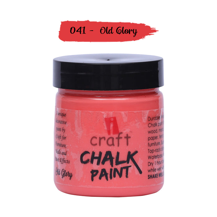ICRAFT CHALK PAINTS 100 ML OLD GLORY