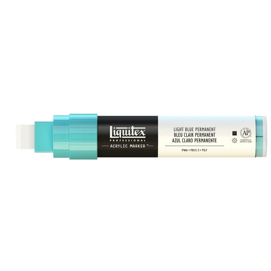 Liquitex Paint Marker 8–15mm Light Blue Permanent Acrylic Marker