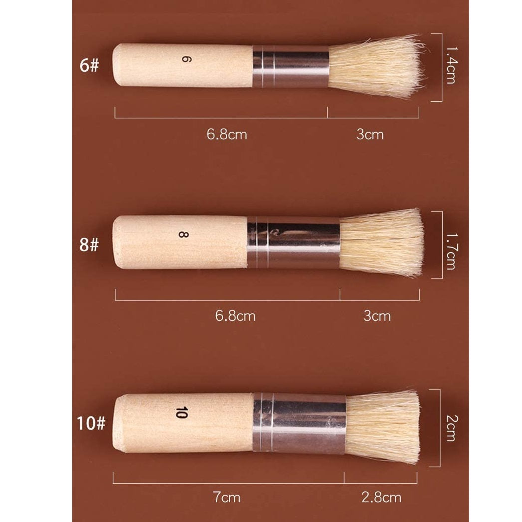 Worison Stencil Brush Set