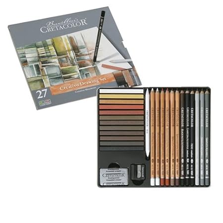 Cretacolor Creativo Drawing Set of 27