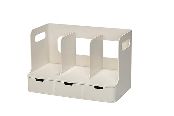 Litem Olio Rack 3 Tier Beige Storage Organizer