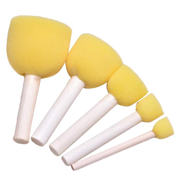Kent Yellow Sponge Dabber Set Of 5