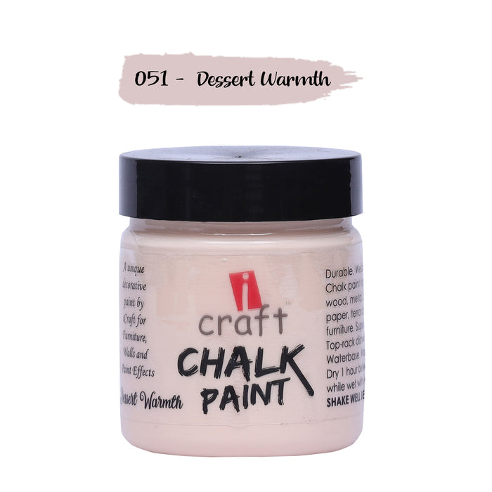 ICRAFT CHALK PAINTS 100 ML DESSERT WARMTH